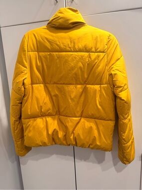 Joe Boxer Yellow Quilted Puffer Jacket